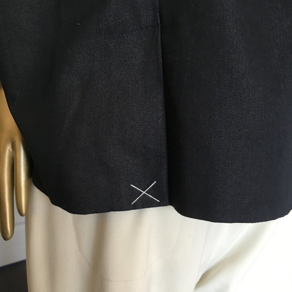 WILLI SMITH Ruffle Collar Swing Blazer / Jacket   NEW! - Picture 8 of 11